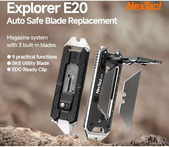 NexTool Πολυεργαλείο Αυτόματος Μαύρο