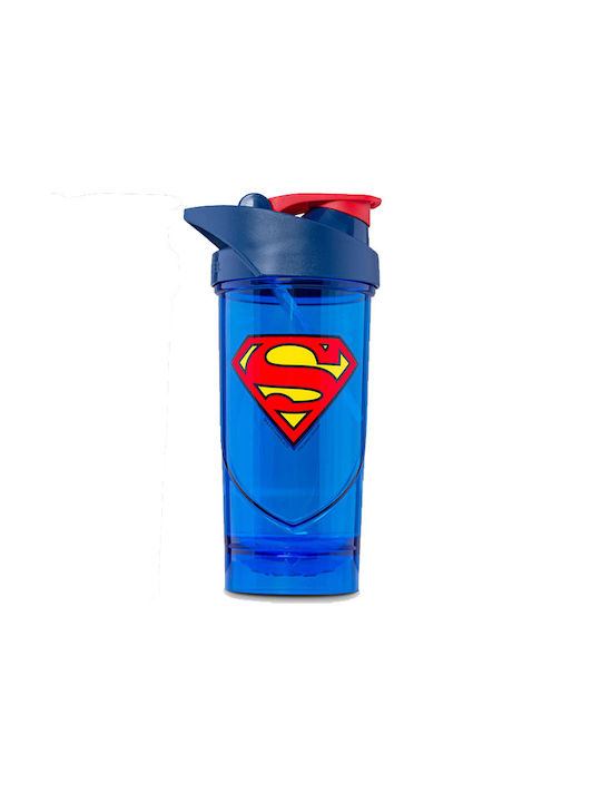 Shieldmixer Hero Pro Superman Shaker Protein 700ml Kunststoff Blau