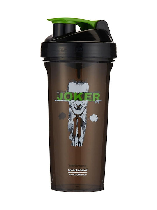 SmartShake Joker Shaker Proteine 800ml Plastic Negru
