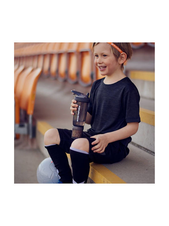 SmartShake Revive Junior Shaker Πρωτεΐνης 300ml Πλαστικό Γκρι