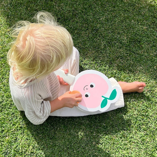 Kids Velcro Beach Rackets Poppy Peach Sunnylife