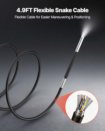 Vevor Endoskopkamera mit Kabel 1,5m