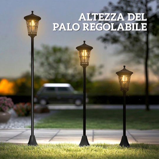 Outsunny Solar Road Light 3W 50lm Warm White with Photocell IP44