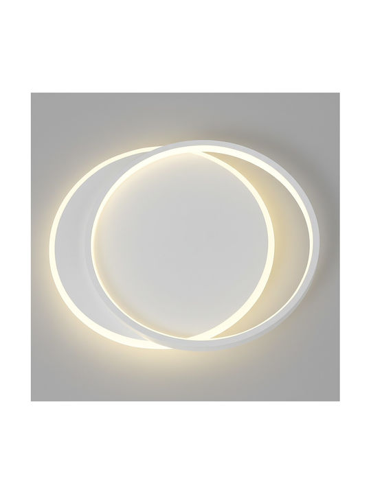 Eko Light Mount Ceiling Light 45cm White With Integrated LED