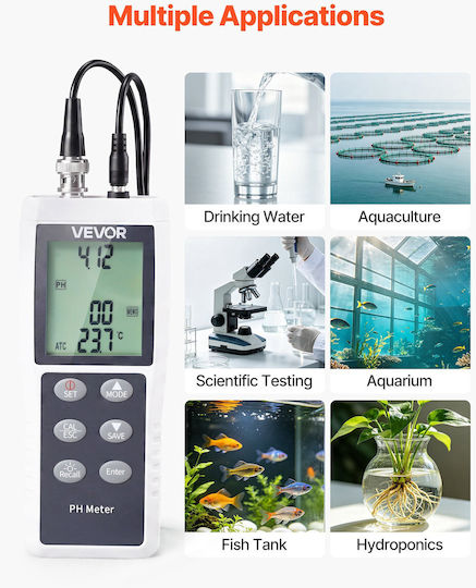 Vevor Digital PH Meter PHJSYSXZKPHCKNWNM001V9