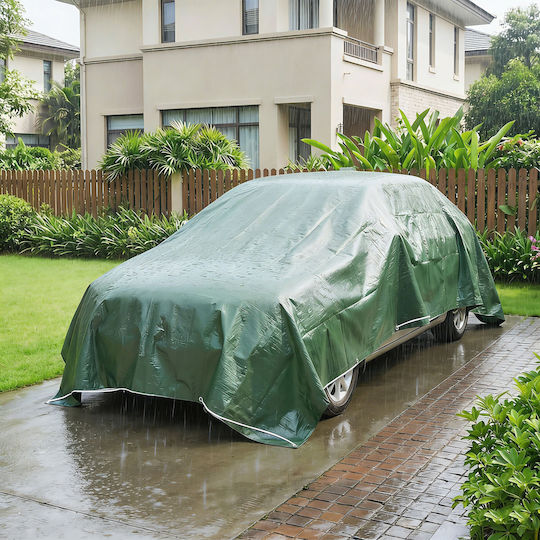 Outsunny Αδιάβροχος Μουσαμάς 90gr/m² 6x4μ. Ελαφρού Τύπου Πράσινος