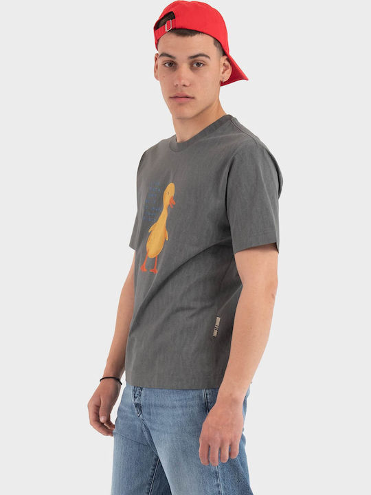 T-shirt Male Grey