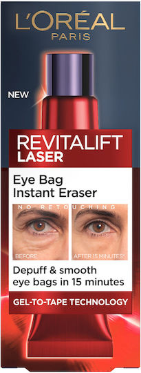 L'Oreal Paris Revitalift Laser Κρέμα Ματιών για Σακούλες 15ml