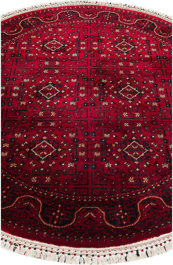 SteweHome Χαλί Χειροποίητο 160x160cm Κόκκινο