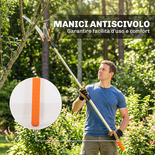 Outsunny 84H-761V00OG Telescopic Pole Saw