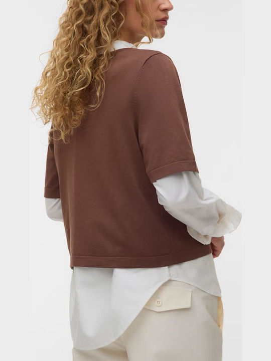 Vero Moda T-Shirt Cocoa Brown