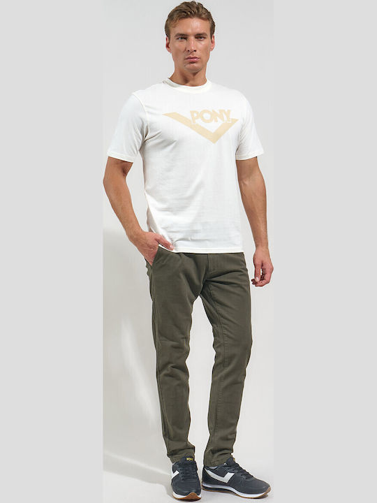 Αθλητικό T-shirt Μπεζ