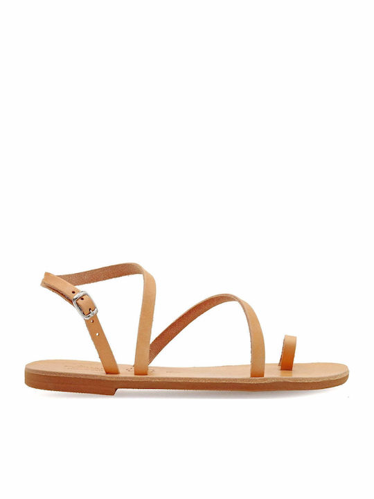 Sandale Casual Damă Athena Bej Flat