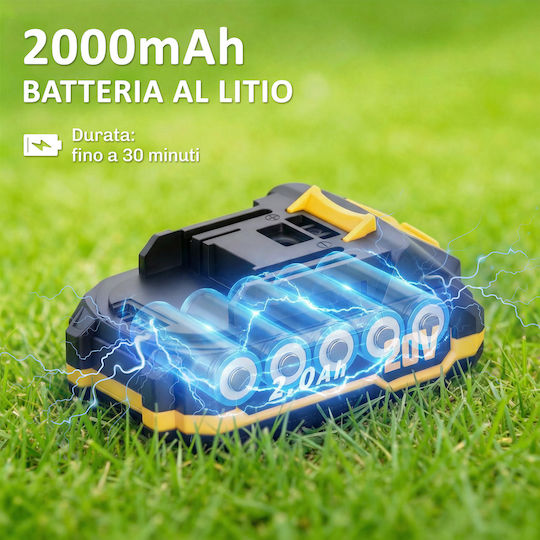 Outsunny 84H-741V90OG Μπορντουροψάλιδο Μπαταρίας 18V με Μήκος Λάμας 51cm