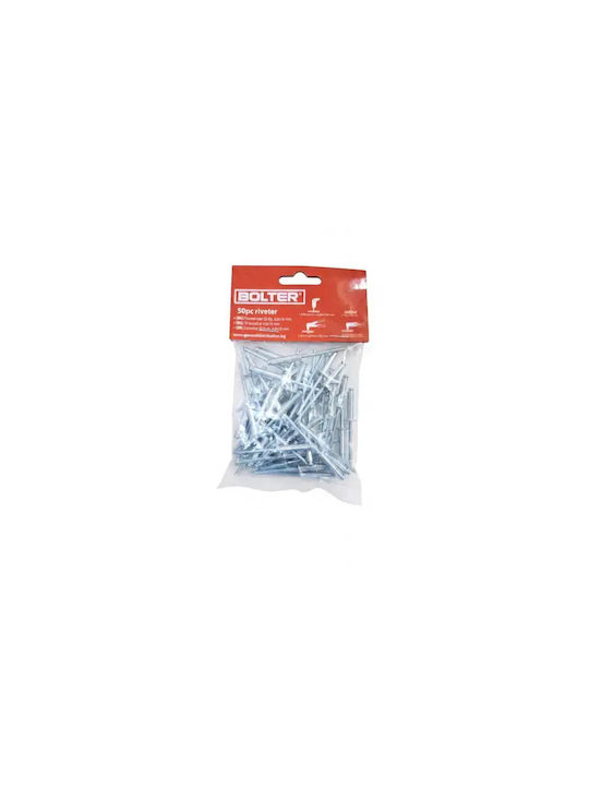 Aluminum Rivets M4x18mm 50 Pieces