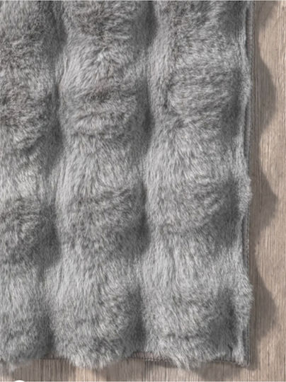 SteweHome Non-Slip Set Bath Mats Toilet STE-029973-V66629 Gray 50x80cm