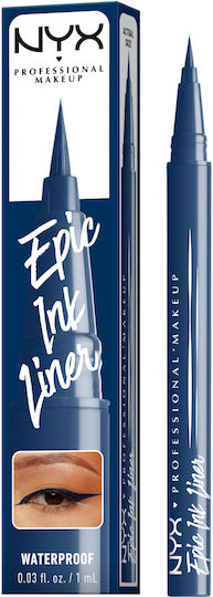 NYX Professional Makeup Epic Ink Водоустойчив И Дълготраен Химикал За Очни Линии 10 Mid Night Rise 1ml