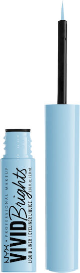 NYX Professional Makeup Vivid Brights Liquid Eye Liner 06 Blue Thang 2ml