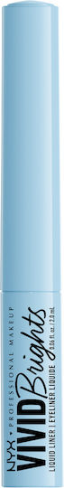 NYX Professional Makeup Vivid Brights Liquid Eye Liner 06 Blue Thang 2ml