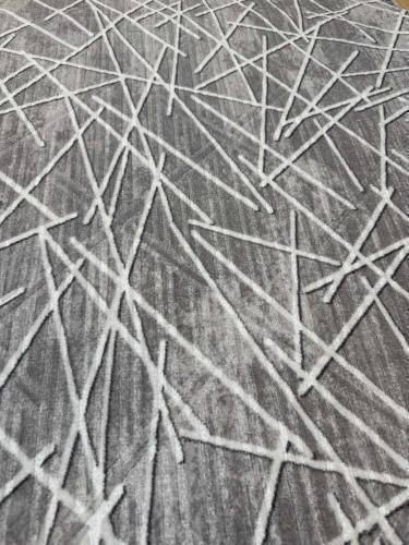 Linea Home 5042 Non-Slip Runner Rug Gray 70x150cm