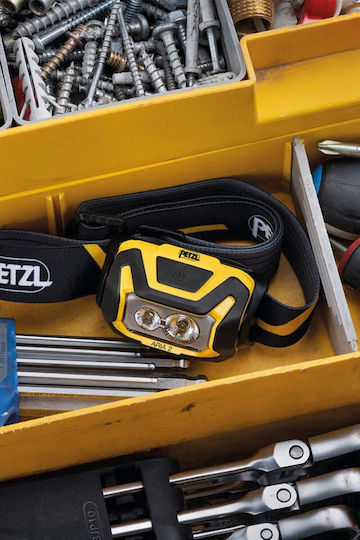 Petzl Επαναφορτιζόμενος Φακός Κεφαλής LED IP67 με Μέγιστη Φωτεινότητα 450lm