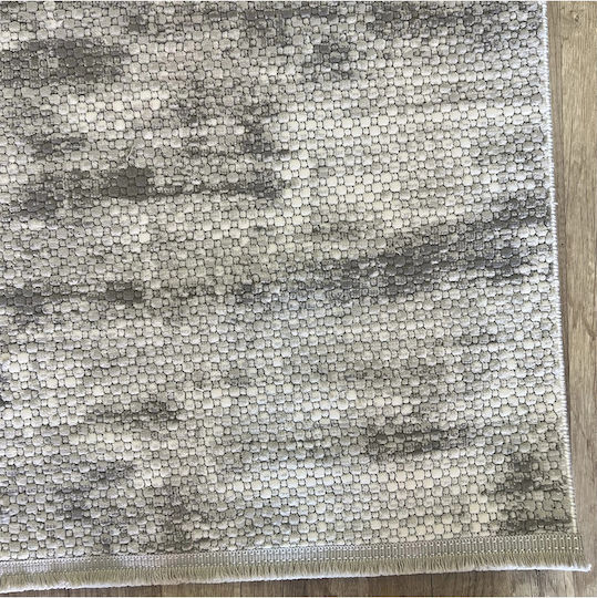 SteweHome Неплъзгащ Се Килим Външен Правоъгълен Сив 120x180см