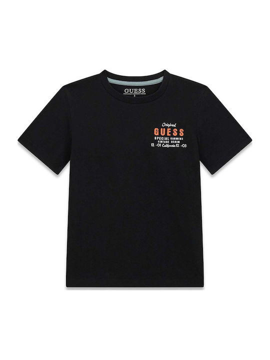Guess Детска Тениска Jetblack