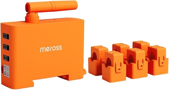 Meross Kilowatt-Zähler Elektrischer Messgeräte Analog Schiene Monophase WLAN Bluetooth EM06P-EU-MEROSS