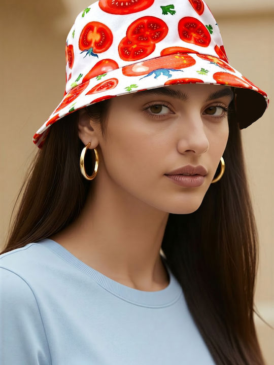 W'el Woman's Elegance Women's Bucket Hat Red