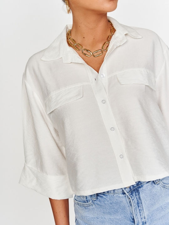 Long Sleeve Women's Shirt White
