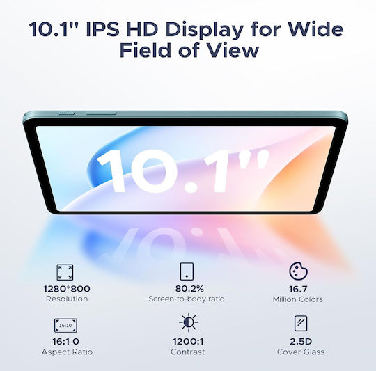 Doogee Tab A9 Pro 10.1" (4GB/128GB/Πληκτρολόγιο/Στυλό Αφής/Θήκη) Μαύρο