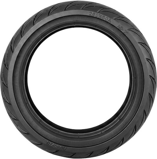 Avizar Solid Rear Tire Electric Scooter Ninebot Es1 Es2 Es3 Es4 Black