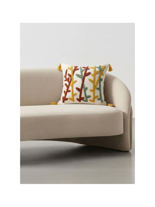 SteweHome Decorative Pillow Case Made of 100% Cotton Multicolour 42x42cm