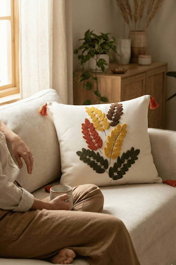 SteweHome Decorative Pillow Case Beige 42x42cm