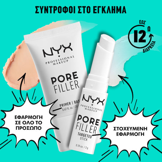 NYX Professional Makeup Pore Filler Primer Προσώπου Stick 12ml