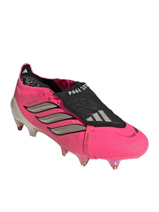 adidas Predator Elite SG Ποδοσφαιρικά Παπούτσια με Τάπες Ροζ adidas Predator Elite SG Ποδοσφαιρικά Παπούτσια με Τάπες Ροζ