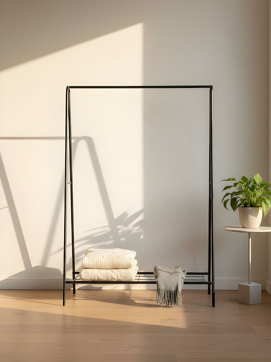 SteweHome SteweHome Kleiderständer aus Metall Schwarz 100x100x152cm