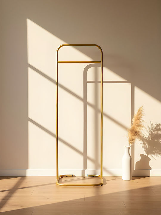 SteweHome SteweHome Kleiderständer aus Metall Gold 44x44x123cm