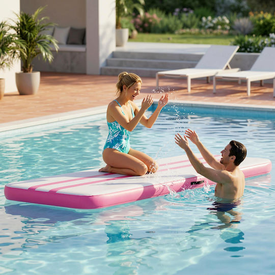 Sportnow Trainingsmatte Gerätetraining Rosa Länge 500cm
