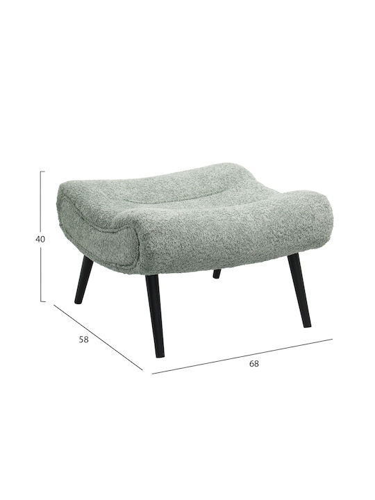 Brym Entspannen Sessel mit Fußhocker Naturfarben 97x80x100cm