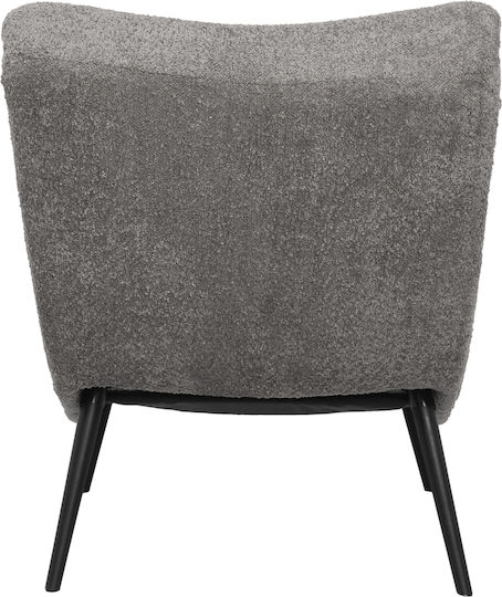 Brym Entspannungs-Sessel mit Fußhocker Grau 97x80x100cm