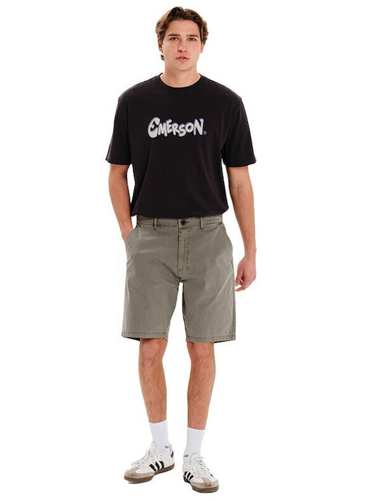 Herrenshorts Chino Grün