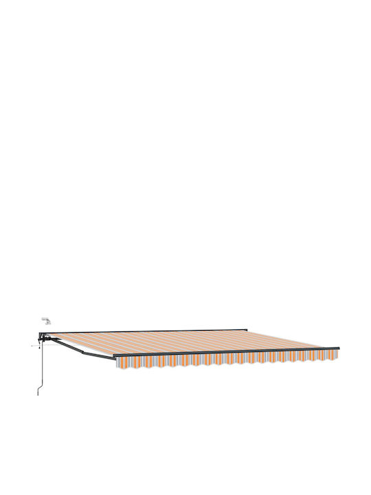 vidaXL Pavillon Terrasse Rosa 4x3.5m