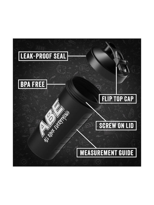 Applied Nutrition Shaker Πρωτεΐνης 700ml Πλαστικό Μαύρο