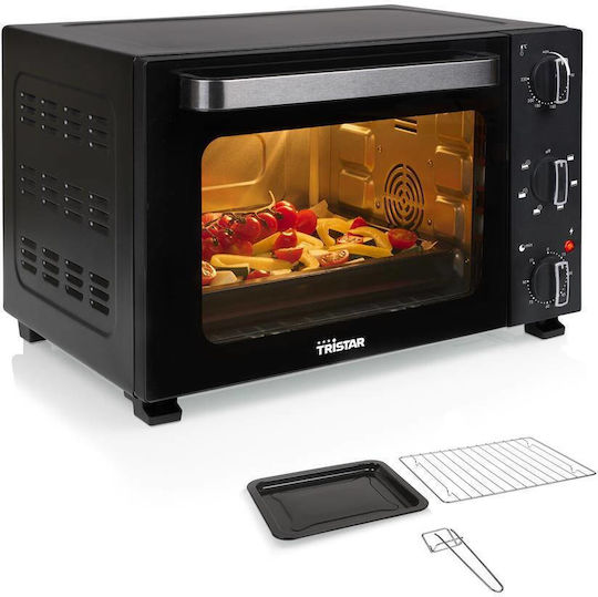 Tristar Electric Countertop Oven 27l No Burners Black