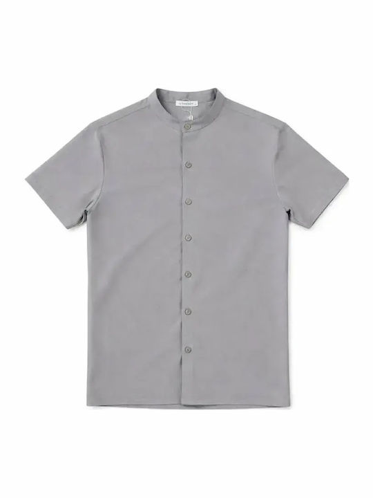Kurzärmeliges Herrenhemd Beige