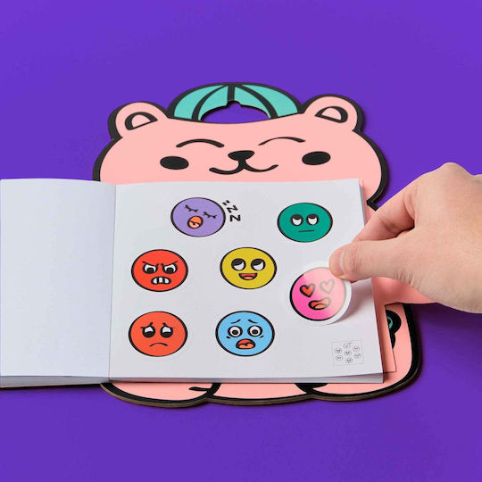Omy Emotion Stickers with Activity Booklet for Children 3+ Years