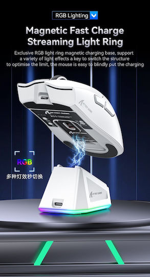 Attack Shark ATTACK SHARK X11 Wireless RGB Gaming Mouse 22000 DPI Black