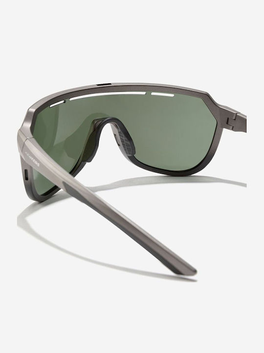 Hawkers Men's Sunglasses with Gray Frame and Gray Lens