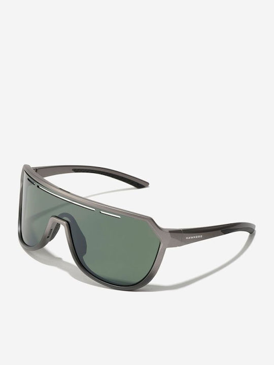 Hawkers Men's Sunglasses with Gray Frame and Gray Lens